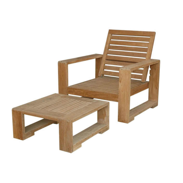 Capistrano 2-Piece Deep Seating Collection Set-143 By Anderson Teak
