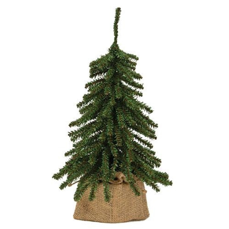 Mini Downswept Tree With Burlap Base 15" FC571720 By CWI Gifts