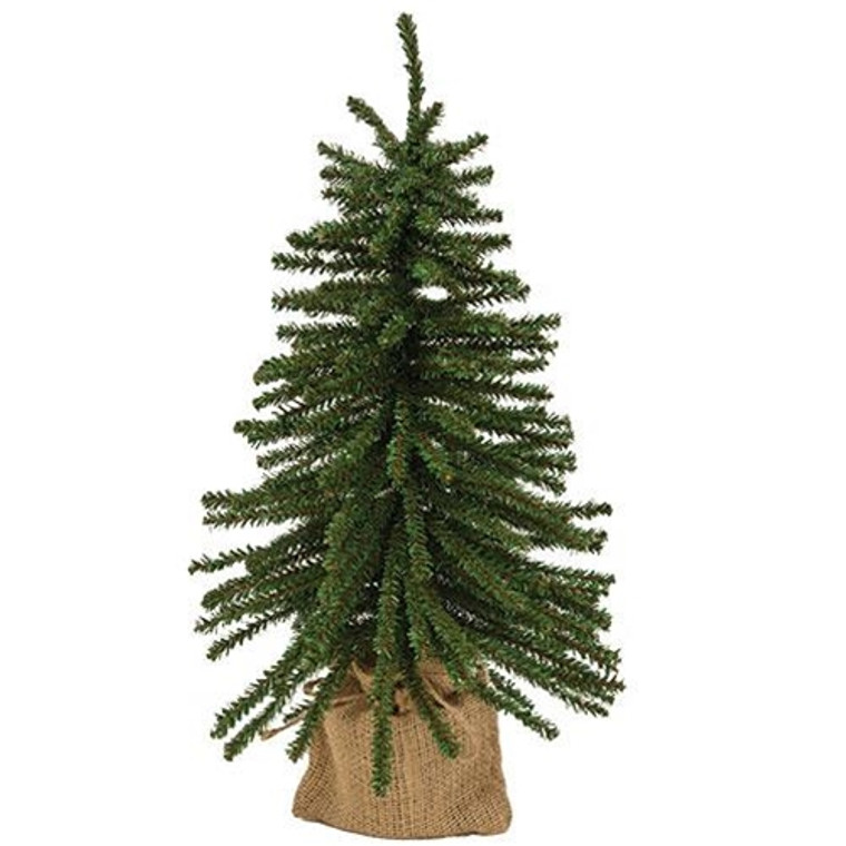 Mini Downswept Tree With Burlap Base 18" FC571725 By CWI Gifts