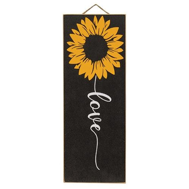 *Sunflower Love Hanging Sign G61607 By CWI Gifts