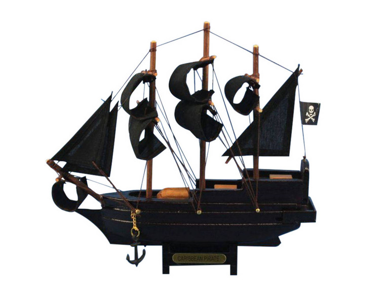 Caribbean Pirate 7" Car Pirate-7 By Wholesale Model Ships