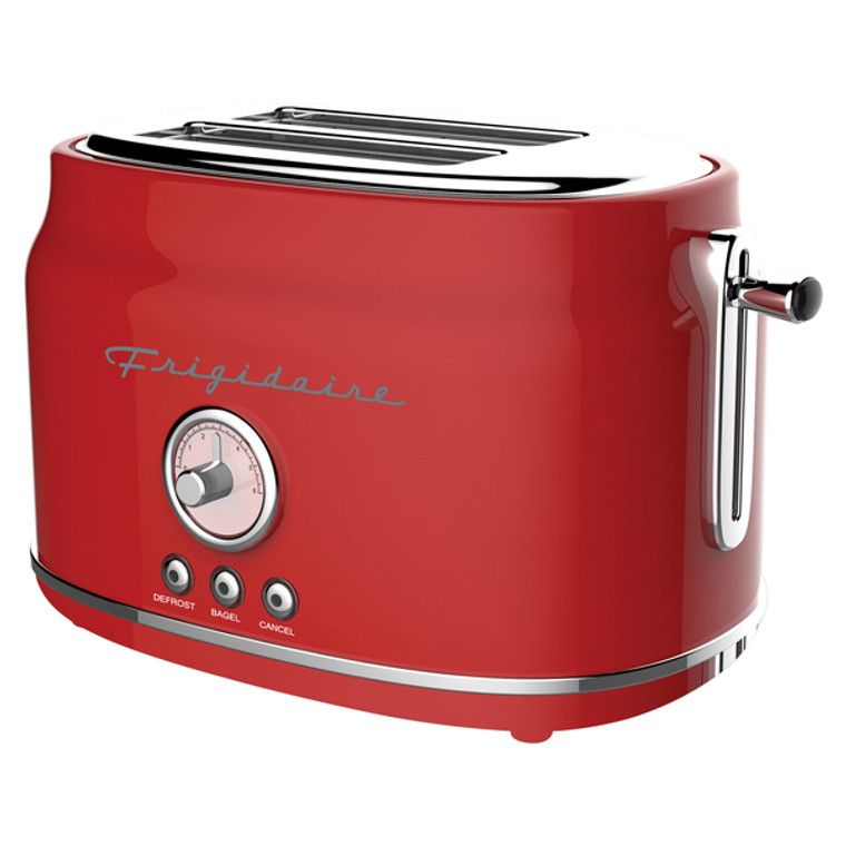 Rtro 2-Slice Toaster (Red) CURETO102RED By Petra