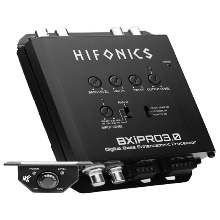 Bxipro3.0 Digital Bass Enhancement Processor With Dash-Mount Remote MAXXBXIPRO3 By Petra