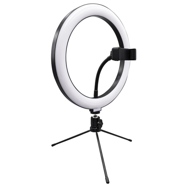 10-Inch Led Selfie Rgb Ring Light With Tabletop Stand SSCSC1230RGB By Petra