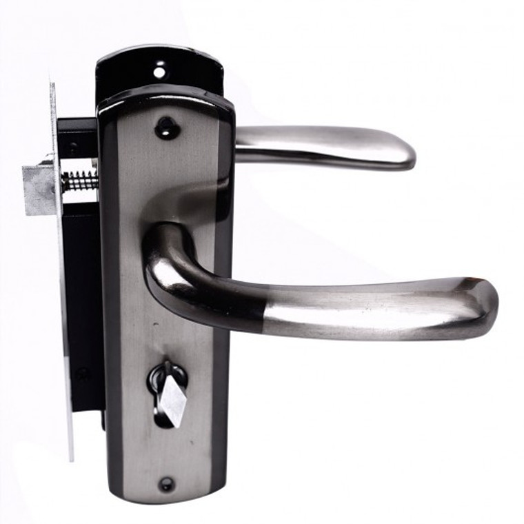 Heavy-Duty Lever Handle Door Lock Hardware Privacy Knob Set W/Keys Knob Bedroom TL16100A
