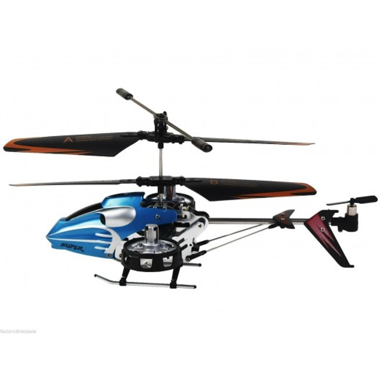 Sm933 4Ch Avatar Channel Gyro Rc Remote Control Mini Helicopter Rtf Toy-Blue TY239972BL
