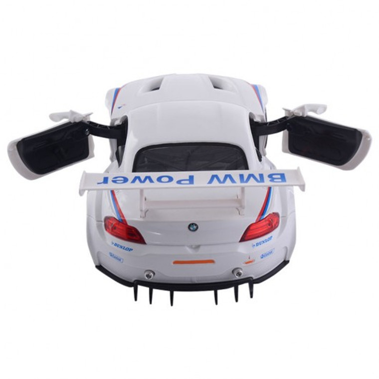 1/14 Scale Bmw Z4 Gt3 Licensed Electric Radio Remote Control Rc Car W/Lights-White TY553161WH