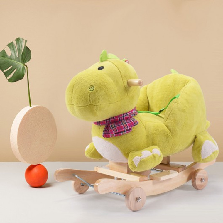 Kids Dinosaur Rocking Horse Rider Baby Stroller With Wheels TY223077
