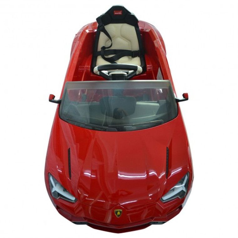Red 12 V Lamborghini Urus Kids Ride On Car W/ Start-Up Sounds + Rc TY558751RE