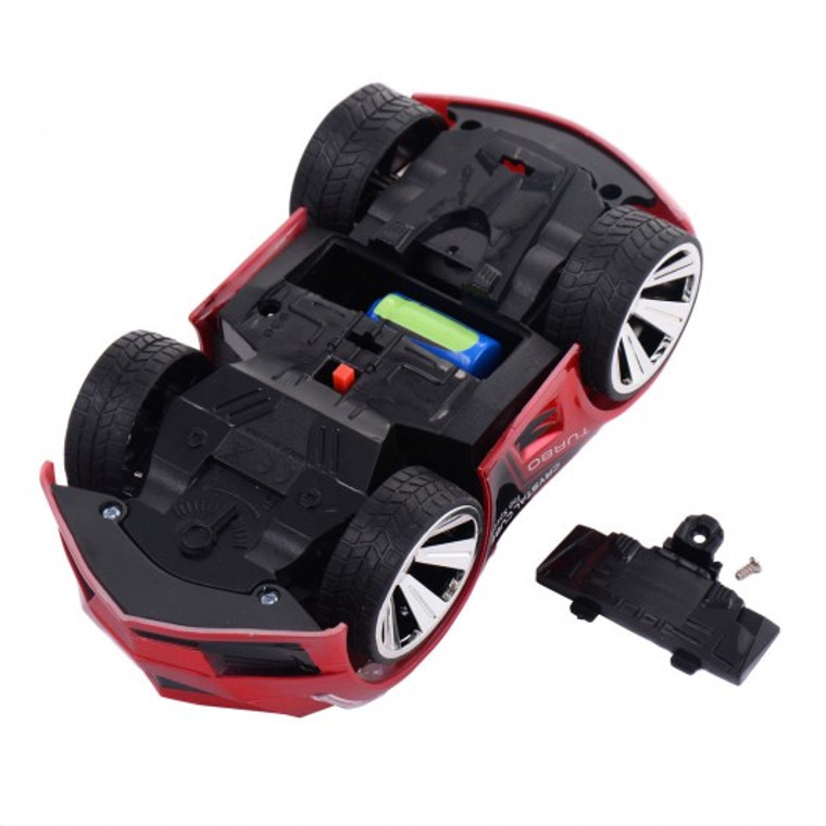 2.4G Voice Command Car Smart Watch Remote Control Rc Racing Toy Car-Red TY563089RE