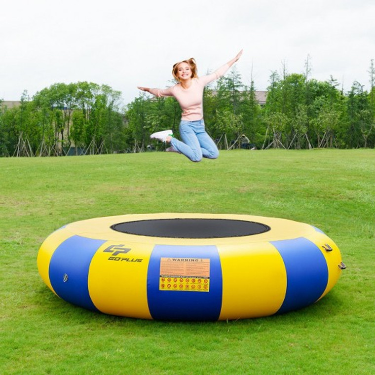 10' Inflatable Bounce Platform Jump Floated Water Trampoline SP36373