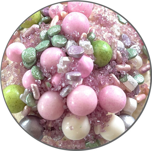 Ultimate Baker Edible Glitter Pink-Black Mix (1x11g), edible