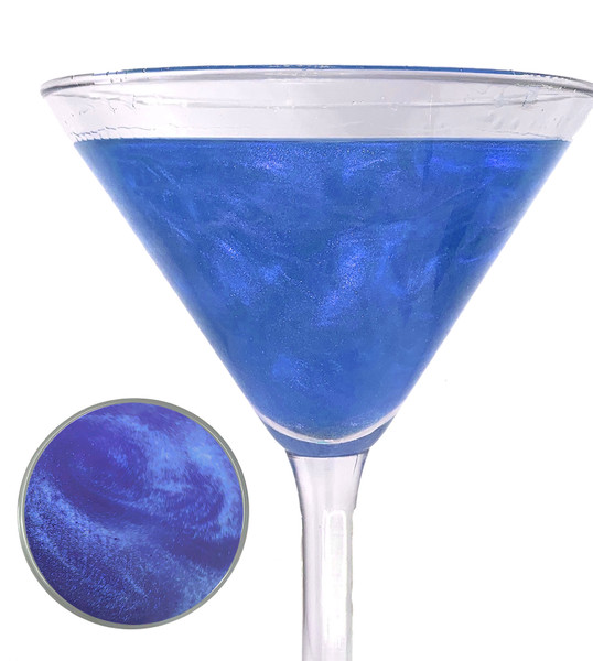 sapphire cocktail glitter