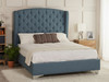 Tver Wing Back upholstered bed frame