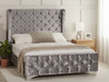 Sparta Wing Back upholstered bed frame