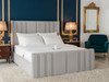 Transform your space with the Esupasaver Cora Gas Lift Ottoman Bed Frame. Enjoy a chic wing headboard and hidden storage for a clutter-free room!
