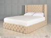 Ashley Ottoman Bed Sand Tweed Fabric