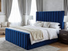 Discover the Esupasaver Zosia Ottoman Storage Bed, featuring a stylish wing design, elegant accent lines, and a perfectly matching footboard for your bedroom