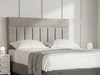 Elevate your bedroom decor with the Esupasaver Bonita Bed Headboard, featuring elegant accent lines that blend style and comfort seamlessly.  Elevate your bedroom decor with the Esupasaver Bonita Bed Headboard, featuring elegant accent lines that blend style and comfort seamlessly.