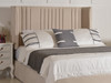  Discover the Esupasaver Estrella Gas Lift Ottoman Bed Frame, featuring chic accent lines and a low footboard for a stylish and functional bedroom upgrade.
