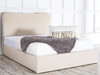 Esupasaver Elio Ottoman Storage Fabric Bed Frame, featuring a stylish curved headboard Esupasaver Elio Ottoman Storage Fabric Bed Frame, featuring a stylish curved headboard