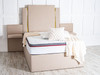 Discover the Esupasaver Beautiful Romana Deep Storage Ottoman Bed Frame, featuring an extra high headboard and built-in bedside tables for ultimate style and functionality.