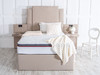  Discover the Esupasaver Beautiful Matilda Deep Storage Ottoman Bed Frame, featuring built-in bedside tables and USB sockets for ultimate convenience and style