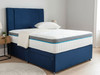 Esupasaver Complete Set Divan Bed Base,Esupasaver Aramis Memory Foam 2000 Pocket Sprung Mattress & Headboard
