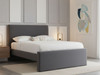 Discover the Esupasaver Victoire Upholstered Bed Frame, featuring elegant design and convenient storage space underneath for a clutter-free bedroom