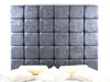 Enhance your bedroom with the Esupasaver Nevada Wall Mount Headboard Panel. Its unique boxed panel accents and buttoned design create a stunning focal point