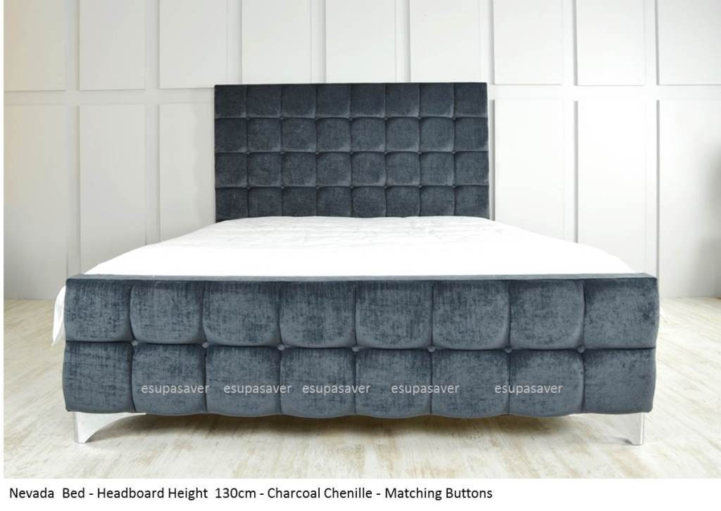 nevada bed frame available in crush velvet chenille linen or faux suede fabrics esupasaver