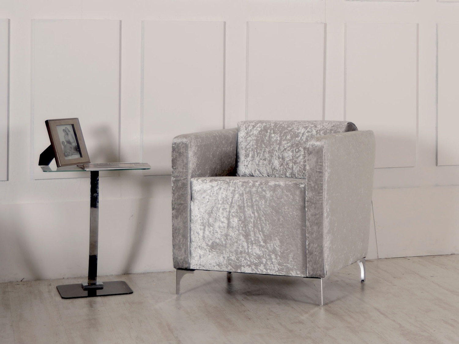 Allegra Arm Chair: Crush Velvet More at Esupasaver