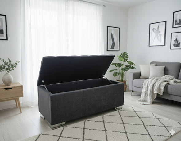 Esupasave Chelsea Ottoman Blanket Box Seat Esupasave Chelsea Ottoman Blanket Box Seat