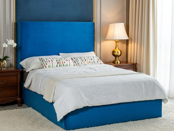 Elevate your sleep with the Esupasaver Berlin Gas Lift Ottoman Bed Frame. Experience premium upholstery, durable construction, and hidden storage for a stylish bedroom.