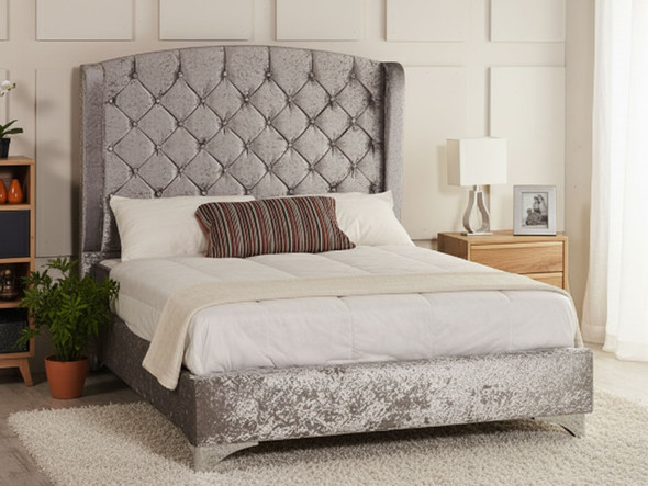 Tver Wing Back upholstered bed frame Tver Wing Back upholstered bed frame