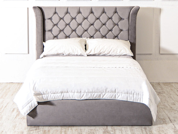Discover the Esupasaver Sienna Gas Lift Ottoman Storage Bed, featuring elegant curved wings and deep tufted buttons for a stylish and functional bedroom solution. Discover the Esupasaver Sienna Gas Lift Ottoman Storage Bed, featuring elegant curved wings and deep tufted buttons for a stylish and functional bedroom solution.
