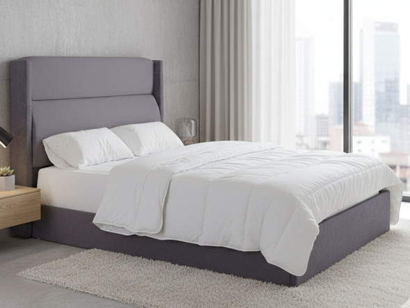 Discover the Esupasaver Freya Gas Lift Ottoman Bed Frame, featuring a stylish wing headboard and low footboard. Perfect for maximizing storage in style! Discover the Esupasaver Freya Gas Lift Ottoman Bed Frame, featuring a stylish wing headboard and low footboard. Perfect for maximizing storage in style!