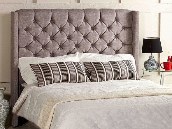 Discover the elegance of the Esupasaver Alecia Full Floor Standing Bed Headboard. Its wing design and deep buttoning add a touch of sophistication to any space Discover the elegance of the Esupasaver Alecia Full Floor Standing Bed Headboard. Its wing design and deep buttoning add a touch of sophistication to any space