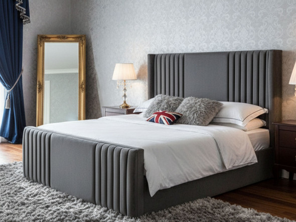 Discover the Esupasaver Emilia Ottoman Storage Bed, featuring a stylish wing headboard and elegant accent lines. Perfect for adding charm and functionality to your bedroom! Discover the Esupasaver Emilia Ottoman Storage Bed, featuring a stylish wing headboard and elegant accent lines. Perfect for adding charm and functionality to your bedroom!