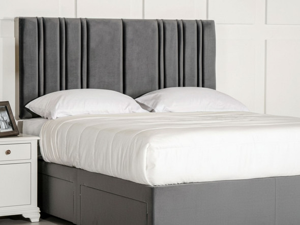 Elevate your bedroom decor with the Esupasaver Abriana Bed Headboard, featuring elegant accent lines and sturdy wooden struts for lasting style and support. Elevate your bedroom decor with the Esupasaver Abriana Bed Headboard, featuring elegant accent lines and sturdy wooden struts for lasting style and support.
