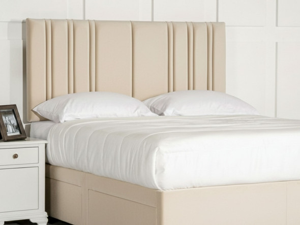 Elevate your bedroom decor with the Esupasaver Abriana Bed Headboard, featuring elegant accent lines and sturdy wooden struts for lasting style and support. Elevate your bedroom decor with the Esupasaver Abriana Bed Headboard, featuring elegant accent lines and sturdy wooden struts for lasting style and support.