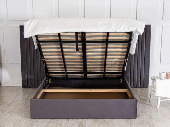 Viviana Large Panel Upholstered Ottoman Bed Frame Viviana Large Panel Upholstered Ottoman Bed Frame