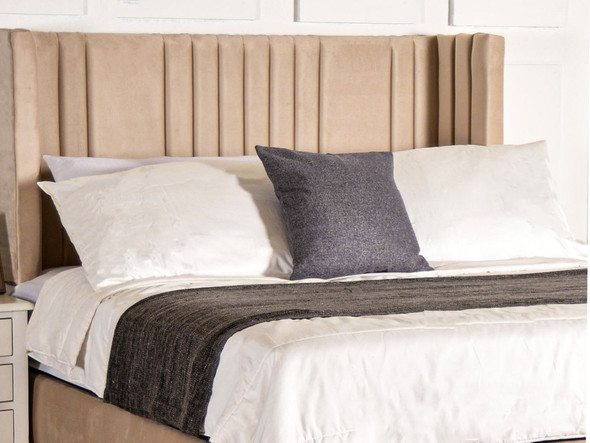 Elevate your bedroom decor with the Esupasaver Laurenza wall-mounted headboard. Its unique wing design adds elegance and style to any space. Elevate your bedroom decor with the Esupasaver Laurenza wall-mounted headboard. Its unique wing design adds elegance and style to any space.
