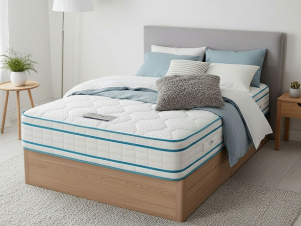 Restlay Azure - Premium Collection - Memory Foam Pocket Sprung Mattress Restlay Azure - Premium Collection - Memory Foam Pocket Sprung Mattress