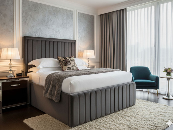 Discover the Esupasaver Ainara Gas Lift Ottoman, designed for extra deep storage. Maximize your space with this stylish and practical bed, made in the UK Discover the Esupasaver Ainara Gas Lift Ottoman, designed for extra deep storage. Maximize your space with this stylish and practical bed, made in the UK