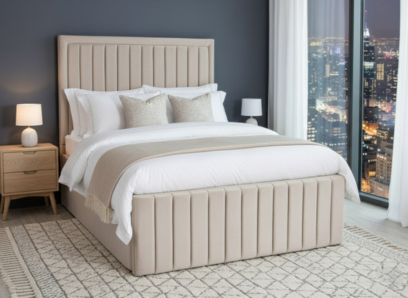 Esupasaver Ainara Gas Lift Deep Storage Ottoman Bed Frame Esupasaver Ainara Gas Lift Deep Storage Ottoman Bed Frame