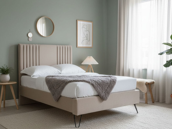 Explore the Esupasaver Noah Upholstered Bed, available in various elegant fabrics. Its compact design and hairpin metal feet make it a perfect addition to any room. Explore the Esupasaver Noah Upholstered Bed, available in various elegant fabrics. Its compact design and hairpin metal feet make it a perfect addition to any room.