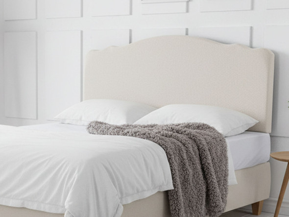Transform your sleeping space with the Esupasaver Colette Bed Headboard. This elegantly curved headboard comes with bed fixing struts for effortless setup. Transform your sleeping space with the Esupasaver Colette Bed Headboard. This elegantly curved headboard comes with bed fixing struts for effortless setup.
