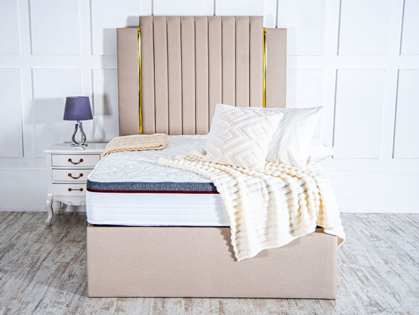 Esupasaver Harriet Deep Storage Ottoman Fabric Bed Frame Esupasaver Harriet Deep Storage Ottoman Fabric Bed Frame