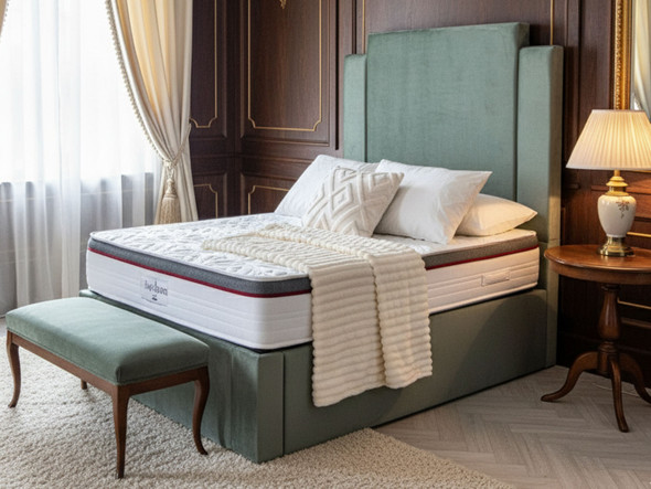 Esupasaver Beautiful Jessica Deep Storage Ottoman Fabric Bed Frame, featuring a stylish Extra High headboard Design Esupasaver Beautiful Jessica Deep Storage Ottoman Fabric Bed Frame, featuring a stylish Extra High headboard Design